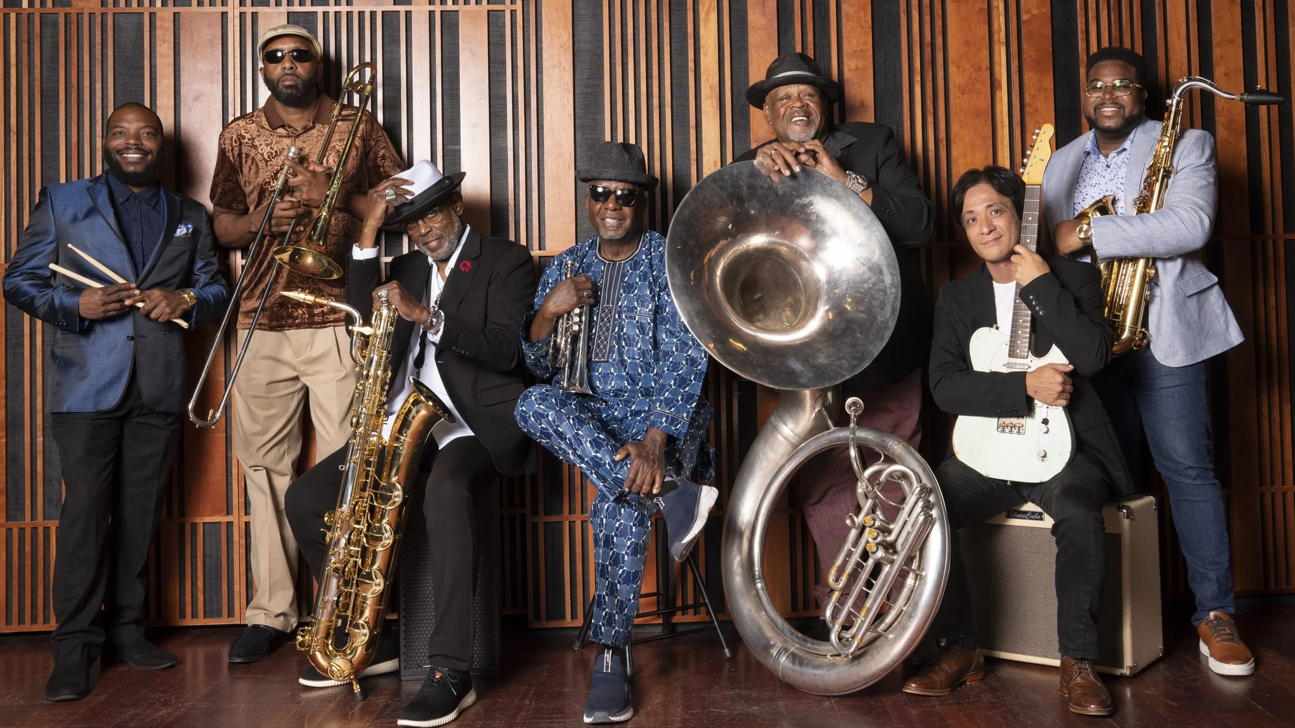 DIRTY DOZEN BRASS BAND <h5>May 14, 2026 </h5>