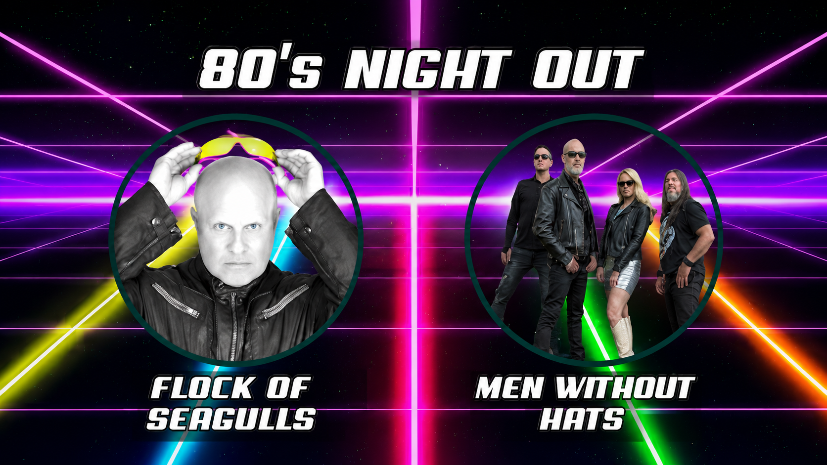 Flock Of Seagulls<H5>with Men Without Hats</H5><H5>December 3rd, 2026</H5>